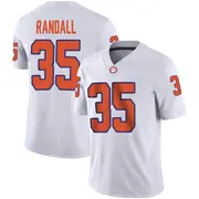 Game Men's Austin Randall Clemson Tigers White Football Jersey