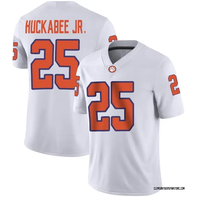 Game Men's Blackmon Huckabee Jr. Clemson Tigers White Football Jersey