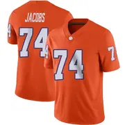Game Men's Brayden Jacobs Clemson Tigers Orange Football Jersey