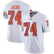 Game Men's Brayden Jacobs Clemson Tigers White Football Jersey