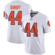 Game Men's Cade Denhoff Clemson Tigers White Football Jersey