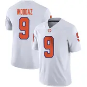 Game Men's Drew Woodaz Clemson Tigers White Football Jersey