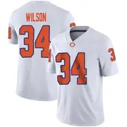 Game Men's Max Wilson Clemson Tigers White Football Jersey