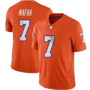 Game Men's Phil Mafah Clemson Tigers Orange Football Jersey