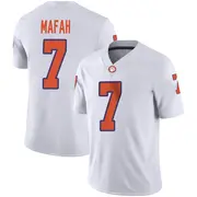 Game Men's Phil Mafah Clemson Tigers White Football Jersey