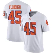 Game Men's Philip Florenzo Clemson Tigers White Football Jersey