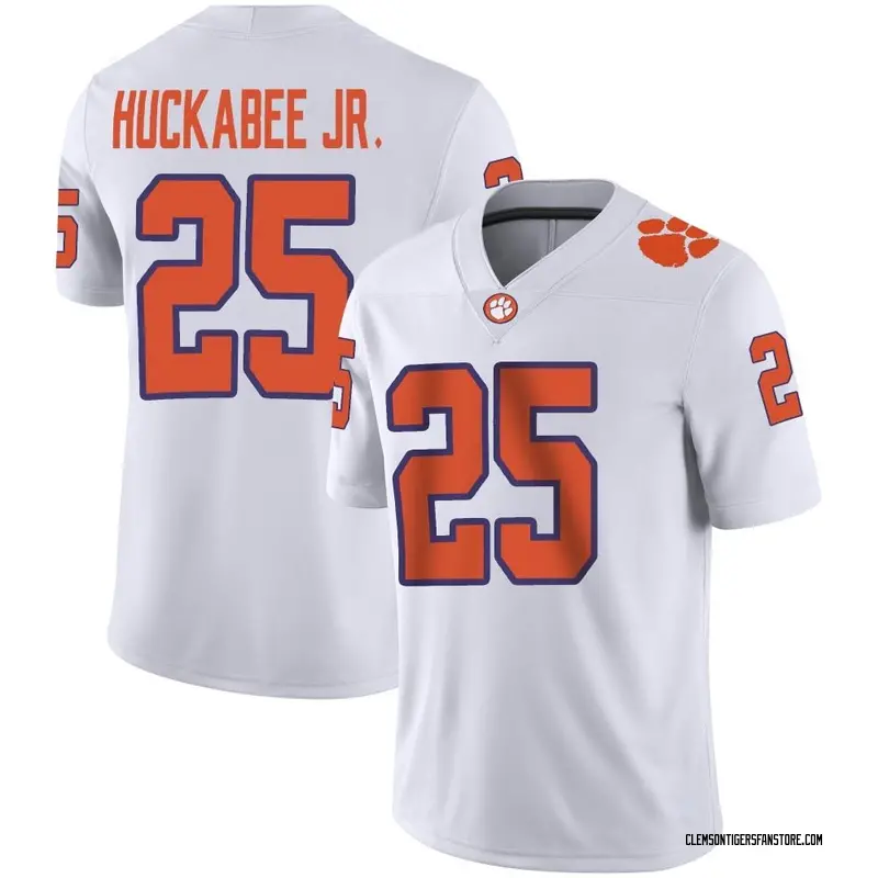 Game Youth Blackmon Huckabee Jr. Clemson Tigers White Football Jersey