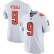 Game Youth Drew Woodaz Clemson Tigers White Football Jersey