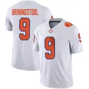 Game Youth Jake Briningstool Clemson Tigers White Football Jersey