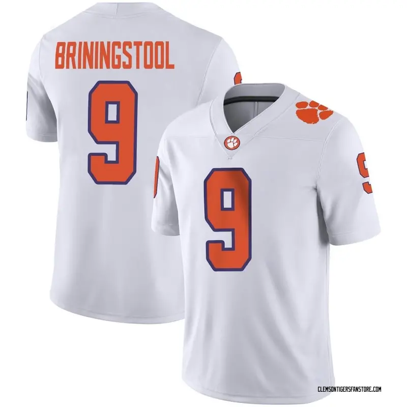 Game Youth Jake Briningstool Clemson Tigers White Football Jersey
