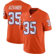 Game Youth Jeremiah Alexander Clemson Tigers Orange Football Jersey