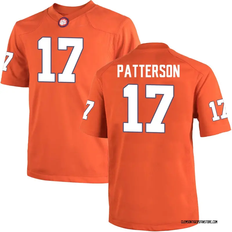 Replica Women's Kane Patterson Clemson Tigers Orange Team Color ...