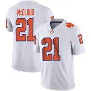 Game Youth Kobe McCloud Clemson Tigers White Football Jersey