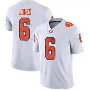 Game Youth Ricardo Jones Clemson Tigers White Football Jersey