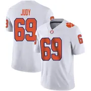 Game Youth Sam Judy Clemson Tigers White Football Jersey