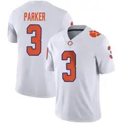 Game Youth T.J. Parker Clemson Tigers White Football Jersey