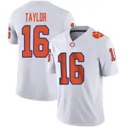Game Youth Will Taylor Clemson Tigers White Football Jersey