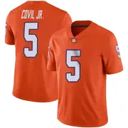 Limited Men's Sherrod Covil Jr. Clemson Tigers Orange Football Jersey