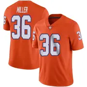 Limited Youth Boston Miller Clemson Tigers Orange Football Jersey