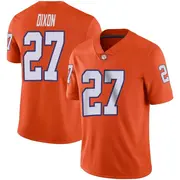 Limited Youth Noah Dixon Clemson Tigers Orange Football Jersey
