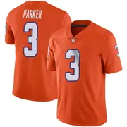Limited Youth T.J. Parker Clemson Tigers Orange Football Jersey