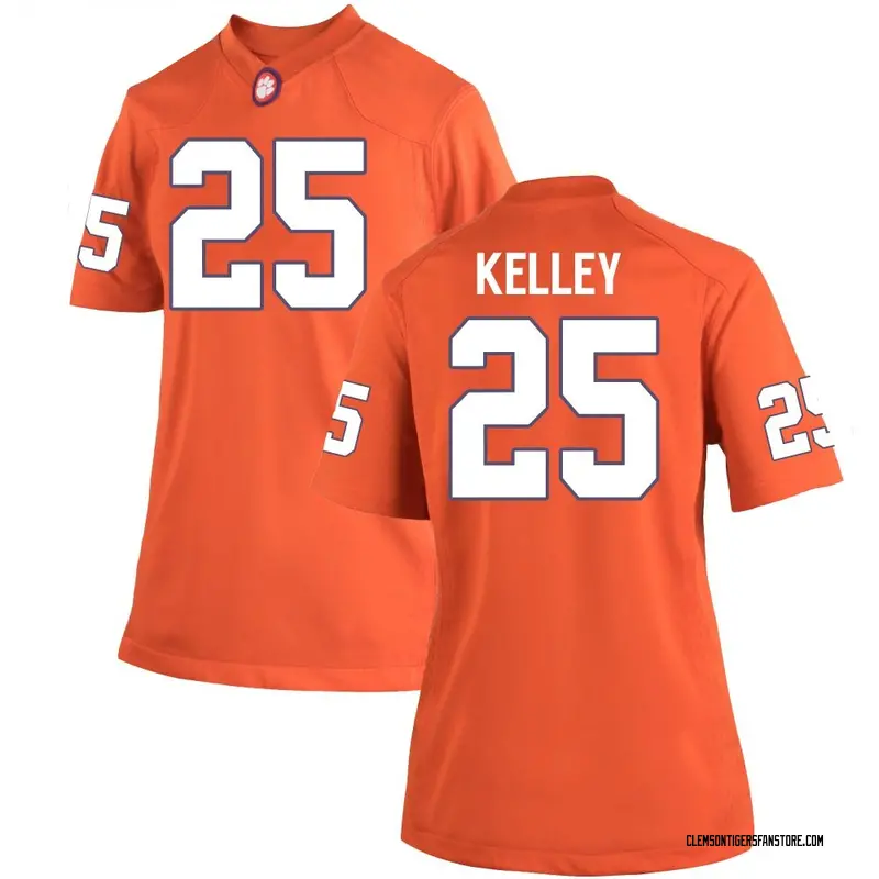 Replica Women's Misun Kelley Clemson Tigers Orange Team Color College Jersey